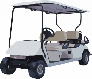 golf cart, caddy, electric car